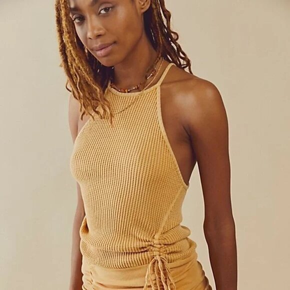 Free People One Katya Thermal Mini Dress- Size XS - Picture 3 of 13